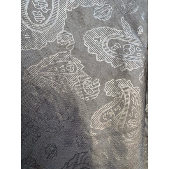 Vtg Sia Bellini black Floral Jeweled Rabbit Hair Wool Blend Cardigan Large - Picture 14 of 16